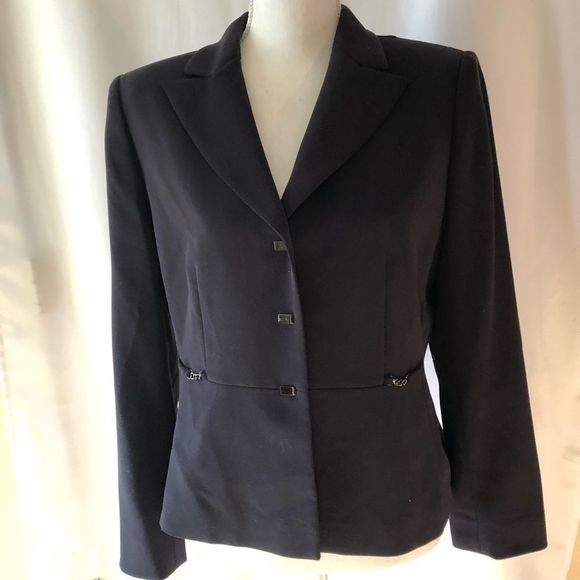 Tahari Artur S.Levine  Jacket  Size 10P - Picture 1 of 8
